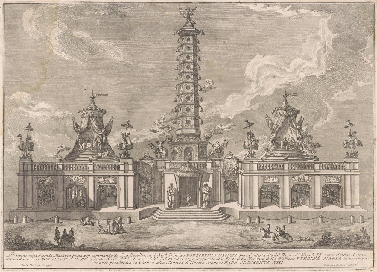 1758 Çini için Seconda Macchina: Nanjing