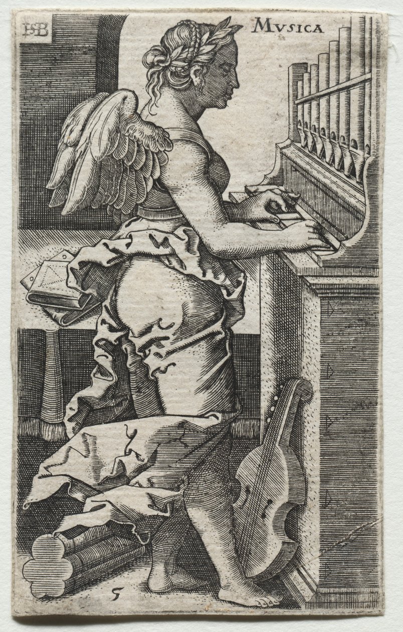 Müzik by after Hans Sebald Beham