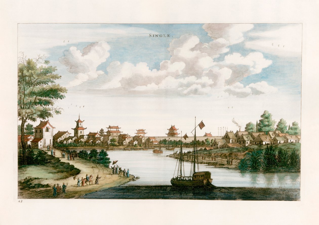 Bekar by after Johannes Nieuhof