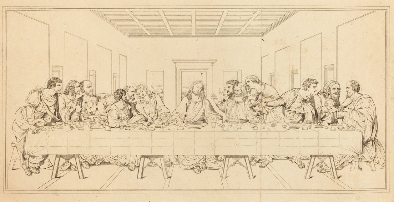 Son Akşam Yemeği by after Leonardo da Vinci