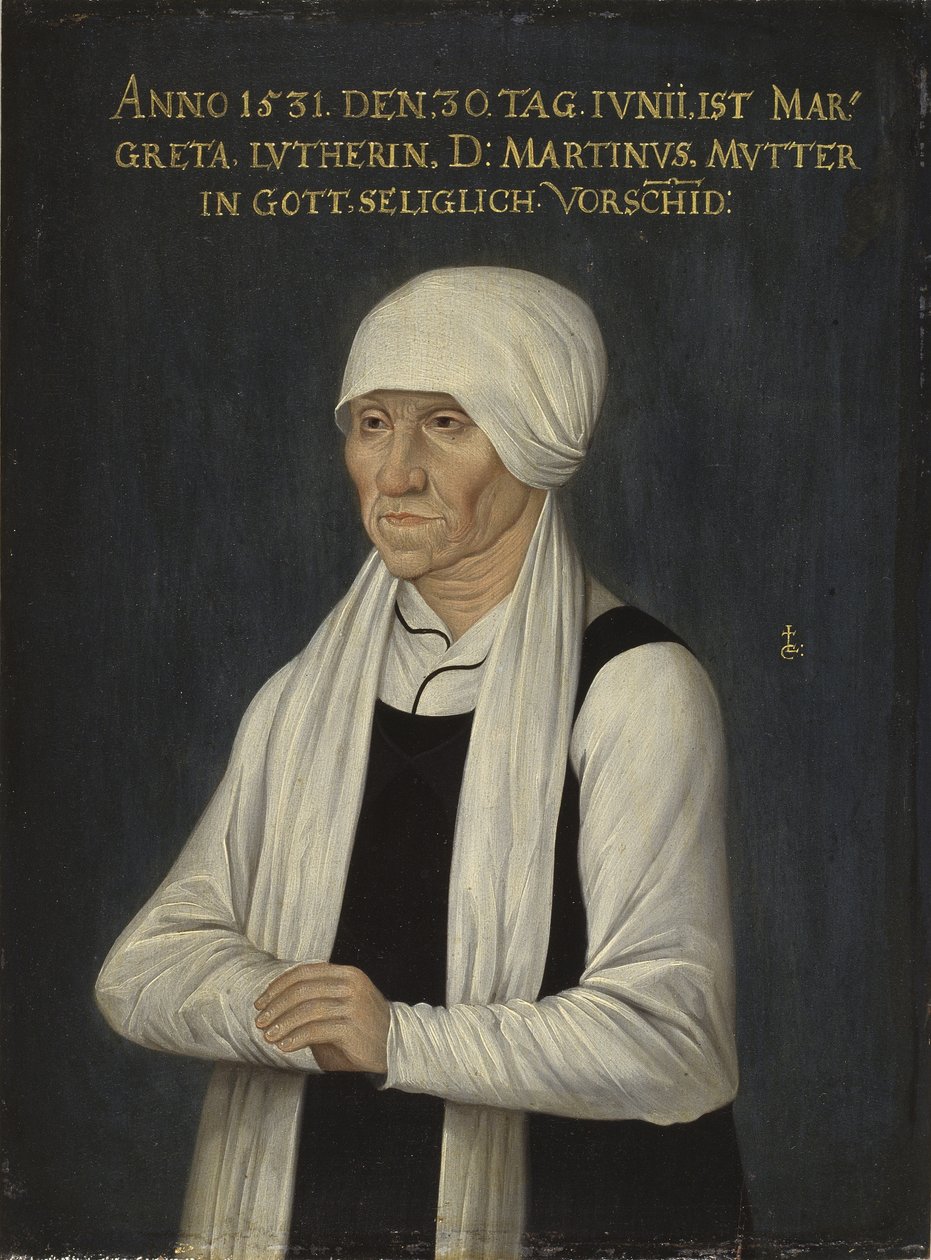 Margareta Luther, c.1700 by after Lucas Cranach the Elder