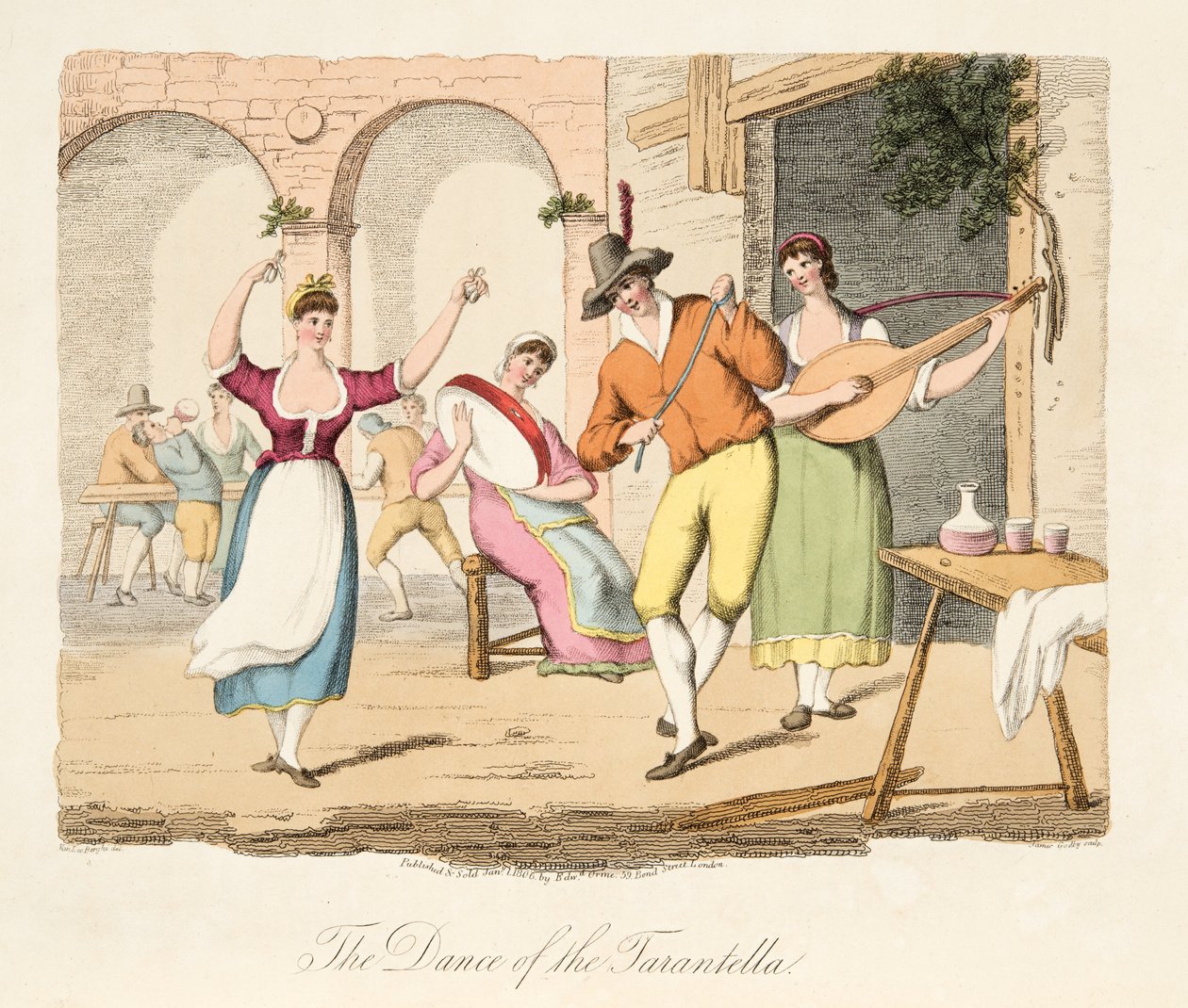 İtalyan Sahnesinden Tarantella