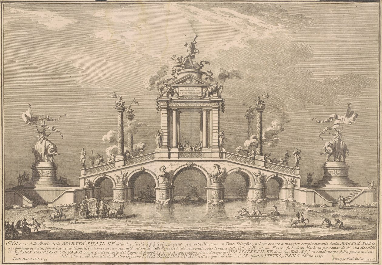 1755 Chinea için Prima Macchina: Herculaneum