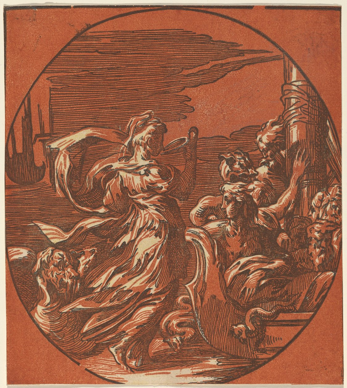 daire by after Parmigianino