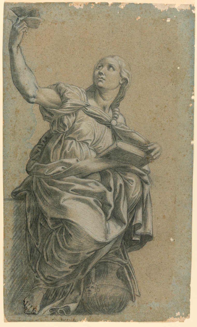 Raphael'in St. Maria della Pace'deki Fresk'inden Cumali Sibyl by after Raphael
