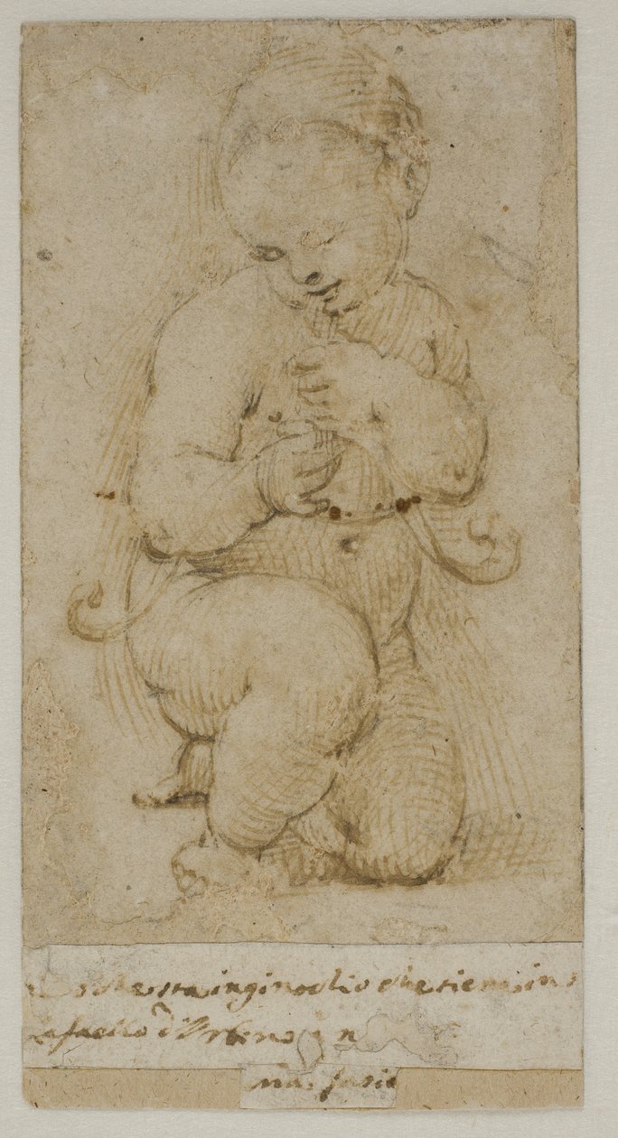 Bebek Vaftizci Yahya by after Raphael