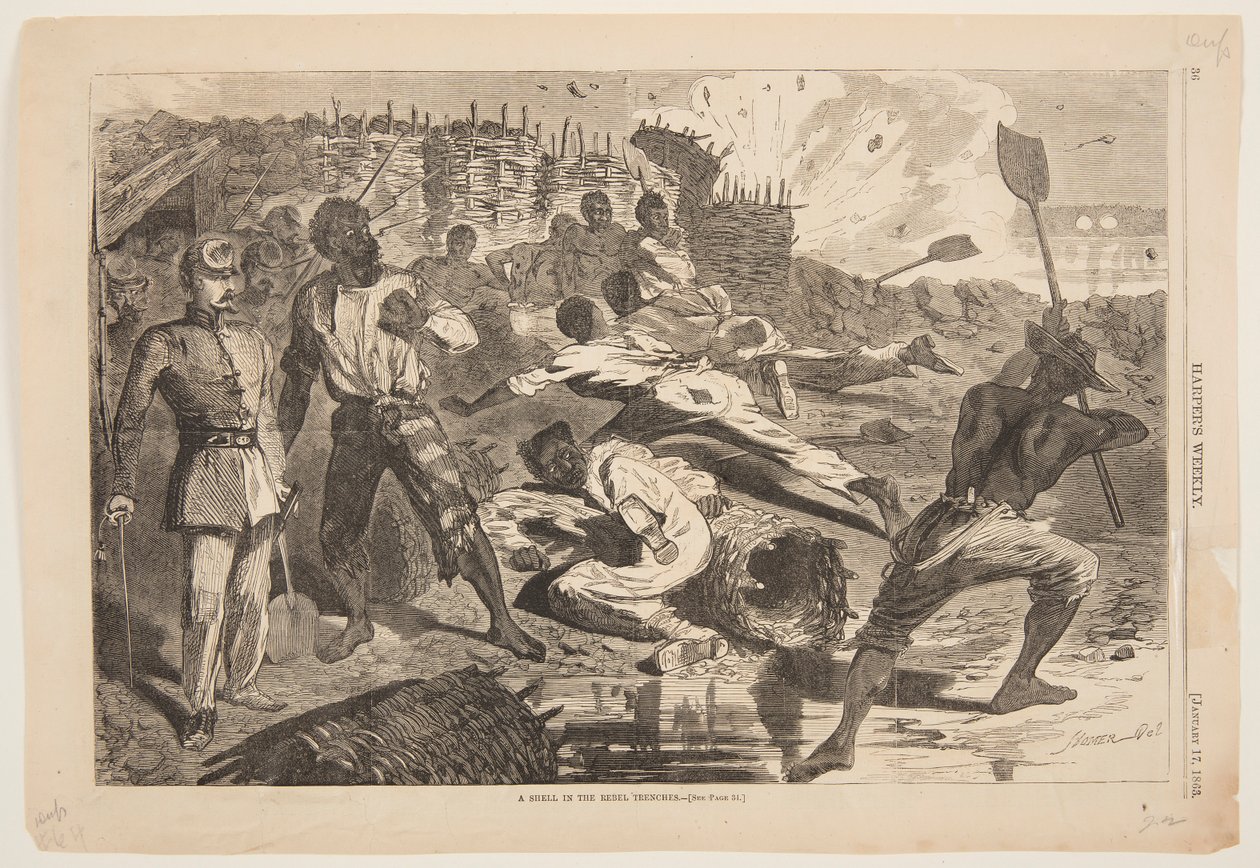 Asi Siperlerinde Bir Kabuk by Winslow Homer
