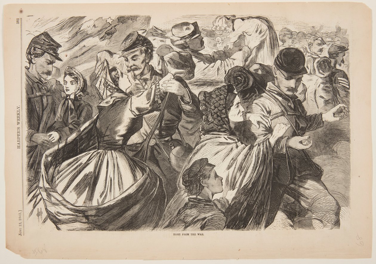 savaştan eve by after Winslow Homer