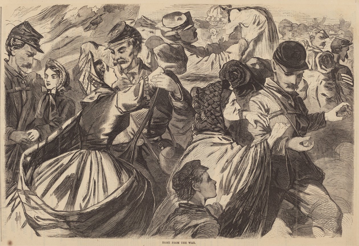 savaştan eve by Winslow Homer