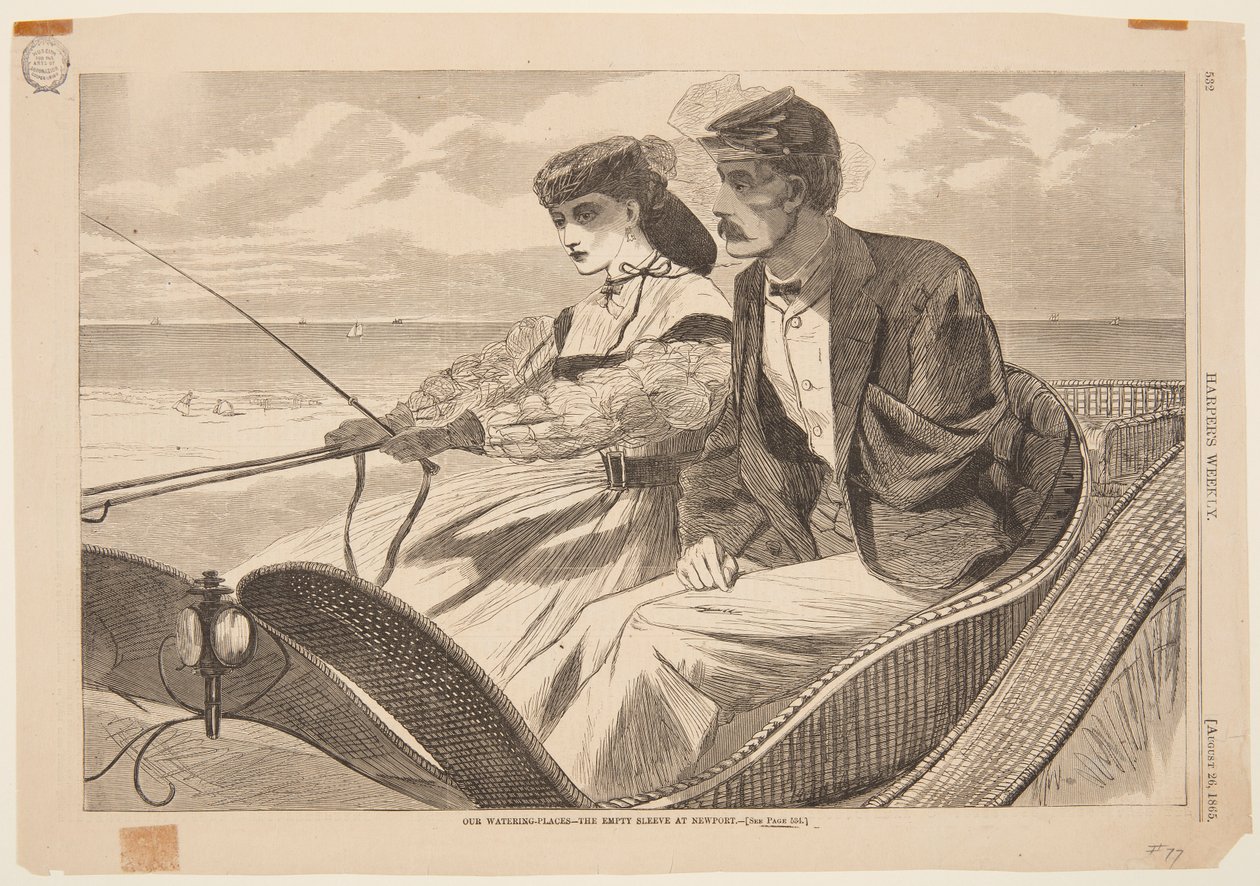 Sulama Yerlerimiz - Newport'taki Boş Kovan by Winslow Homer