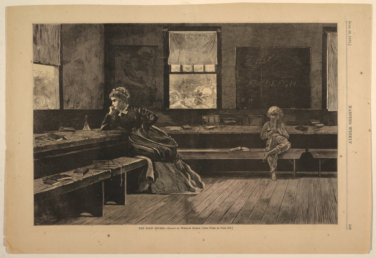 Öğle Arası by after Winslow Homer
