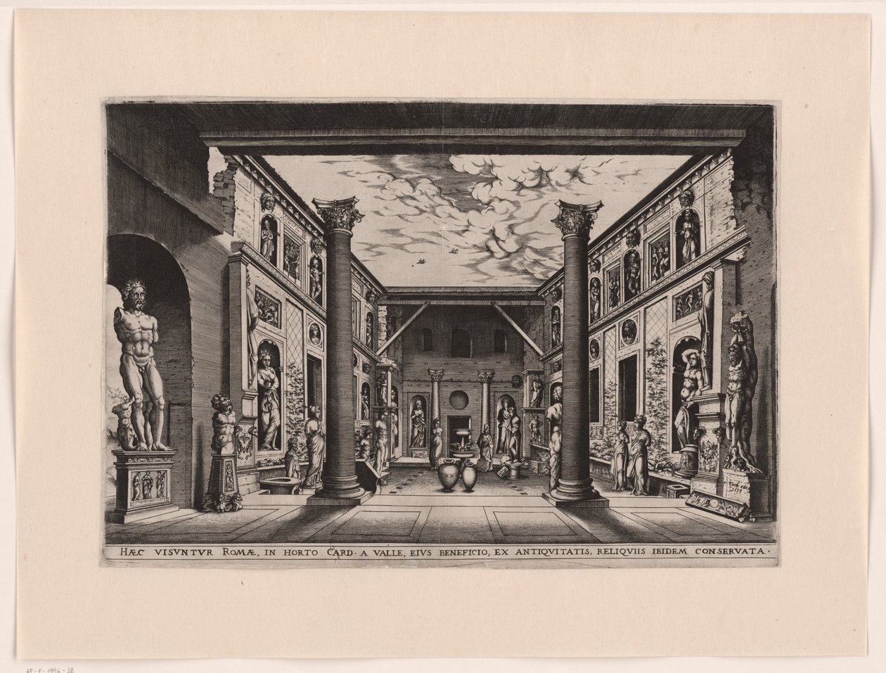 Beeldentuin, Palazzo Valle, Capranica