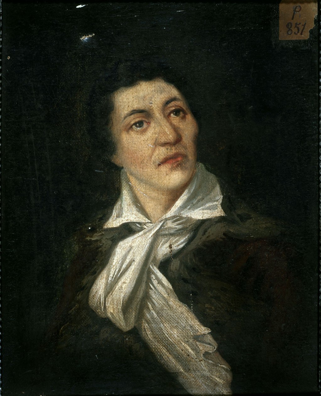 Fransızca: Portrait de Jean-Paul Marat (1743-1793), publiciste et homme politique (P851) by anonymous 
