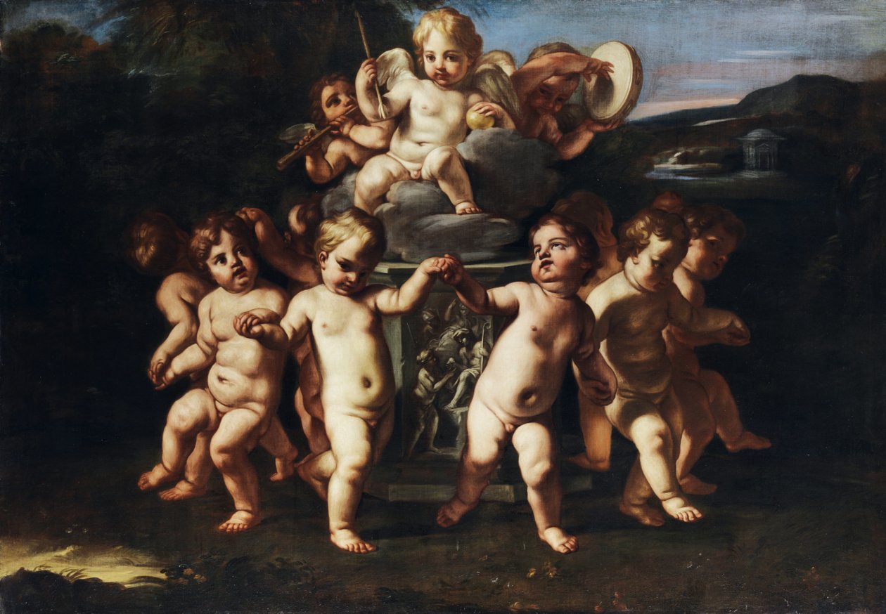 Der Triumph Amors by attributed to Carlo Cignani