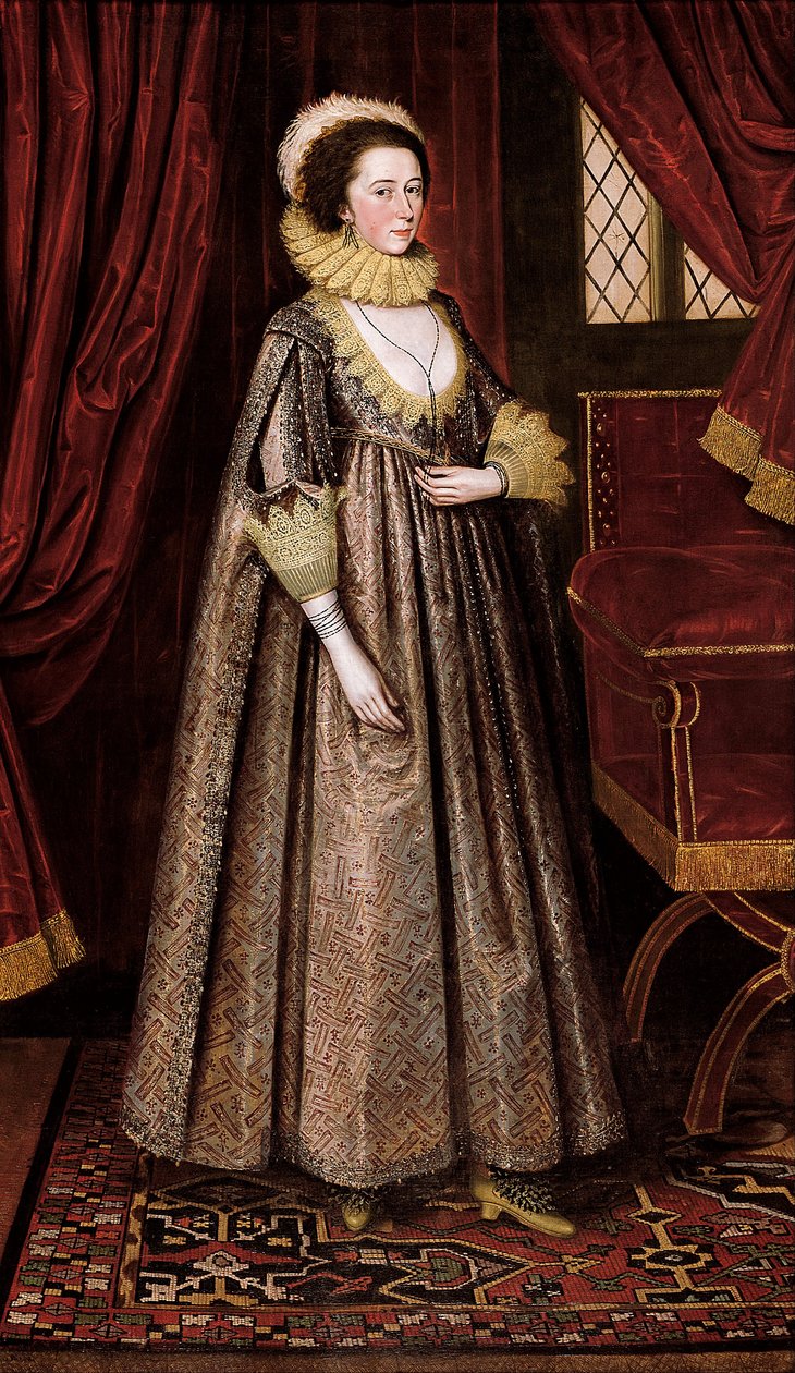 Magdalen Poultney, daha sonra Leydi Aston by Marcus Garret Gheeraerts the Younger