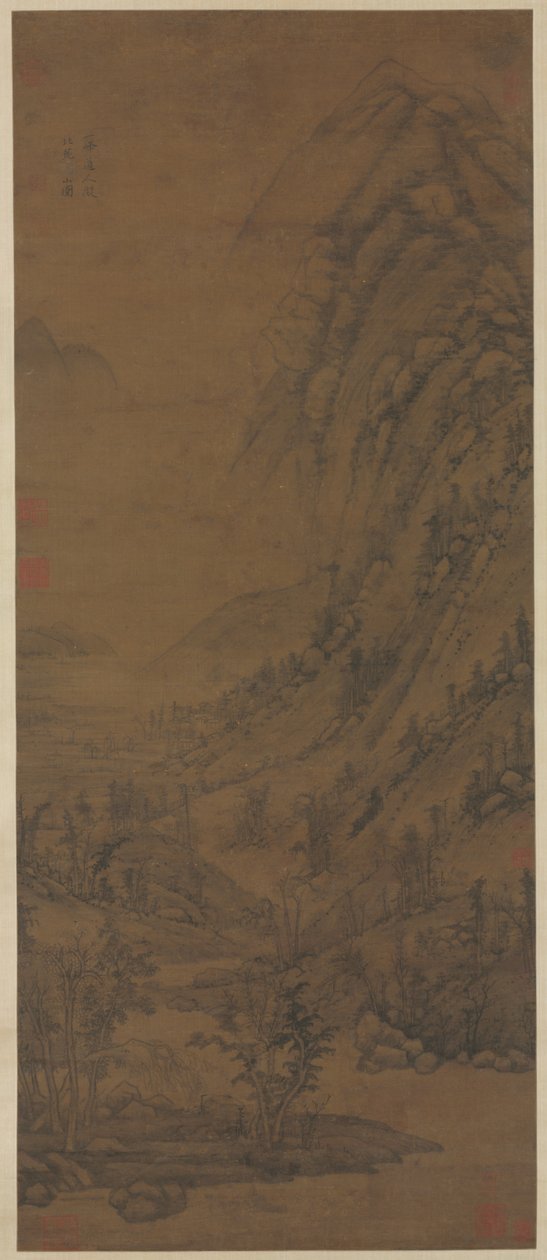 Yaz Dağları (Dong Yuan'dan sonra [reklam 937-975] hakkında aktif) by attributed to Huang Gongwang
