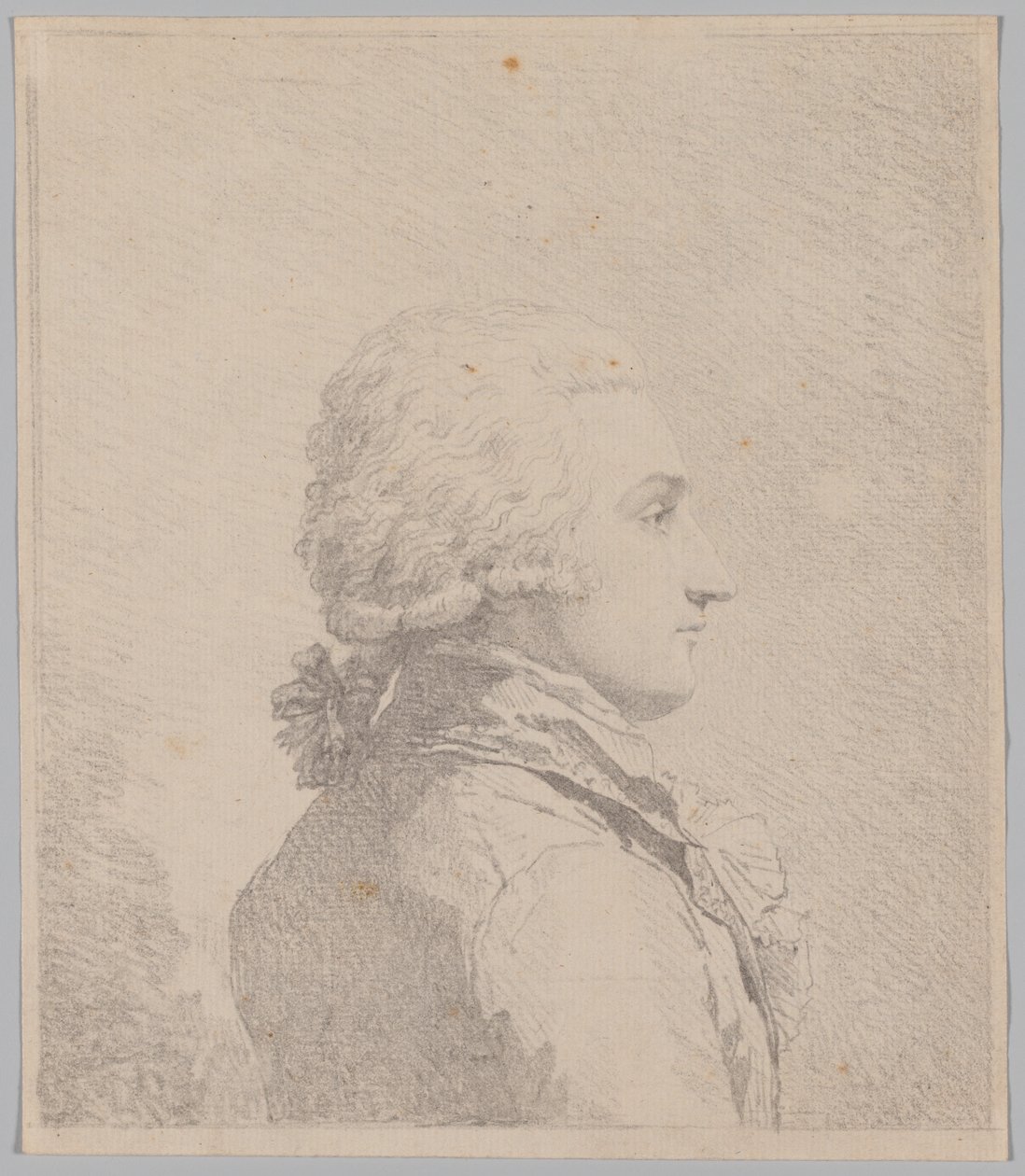 Bir Adamın Profil Portresi by attributed to Louis Rolland Trinquesse