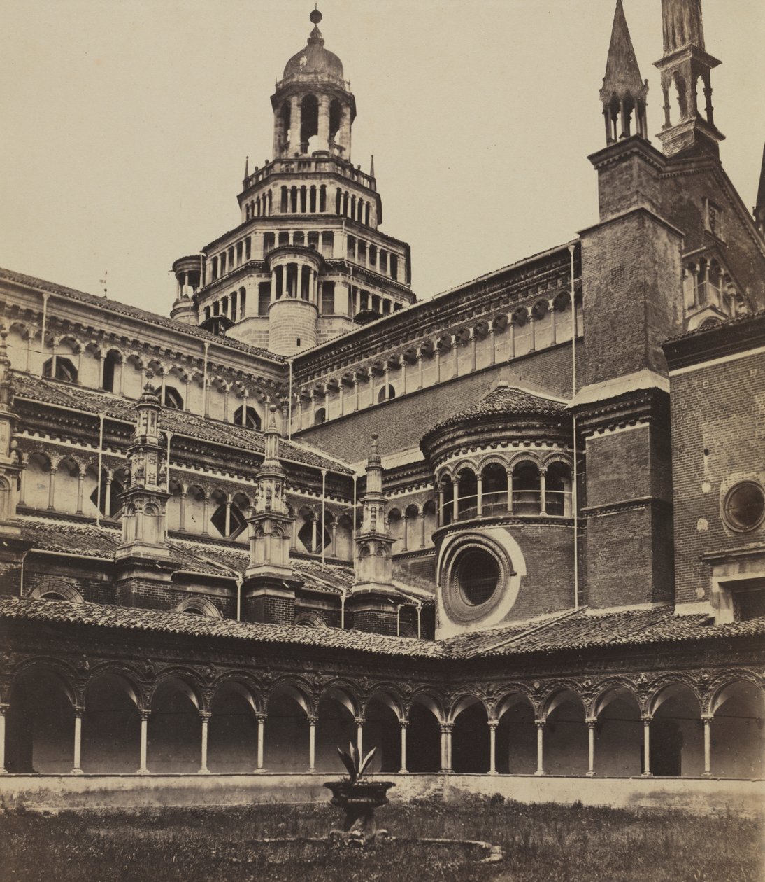 Pavia'daki Manastırın Küçük Manastırı by attributed to Maurizio Lotze