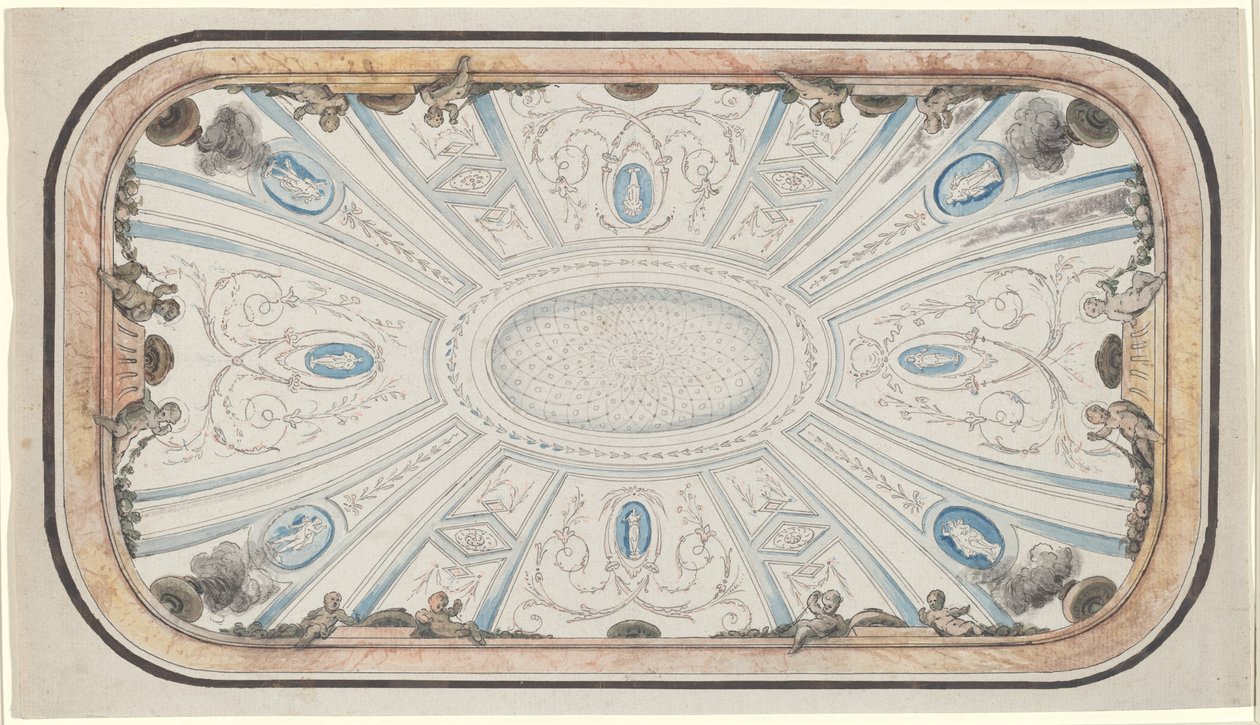 Tavan için Tasarım by attributed to Mauro Antonio Tesi