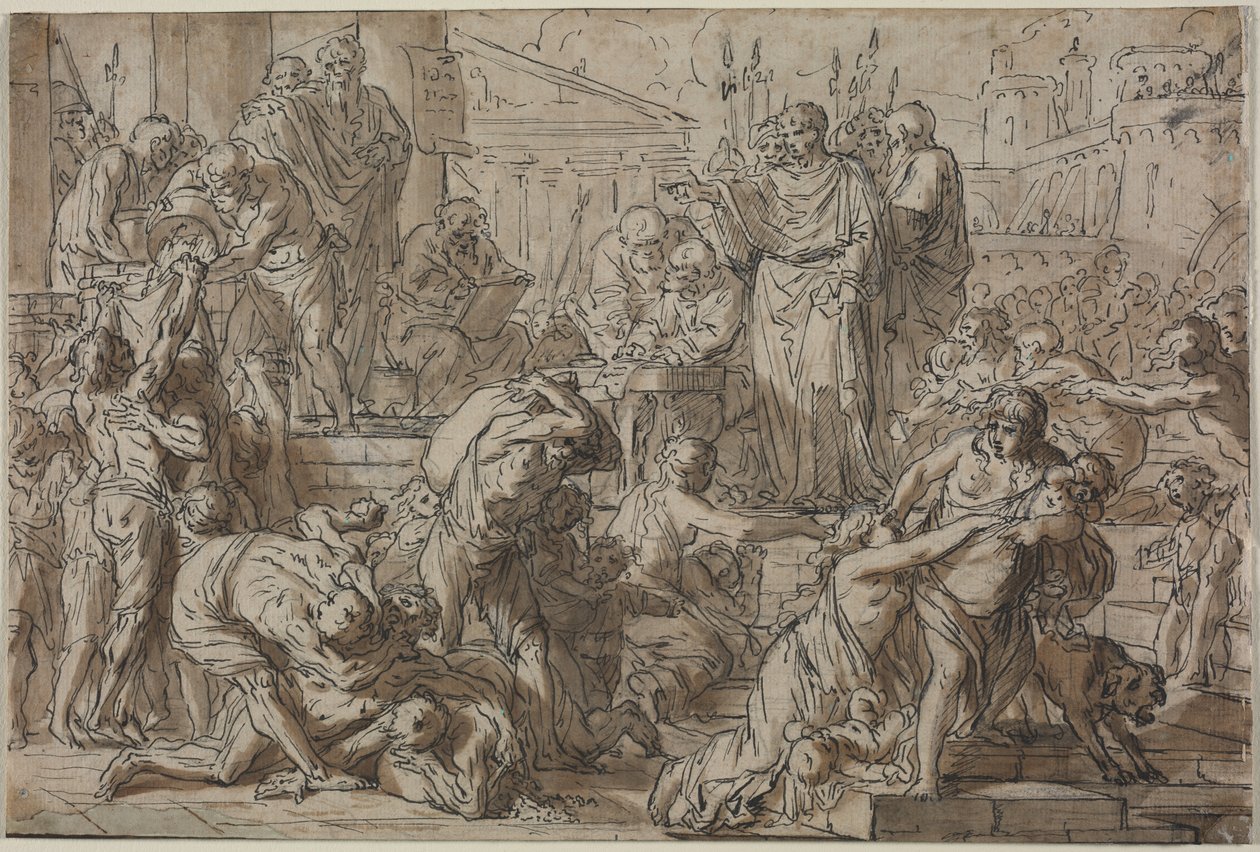 Roma Konusu by attributed to Philibert Benoît Delarue