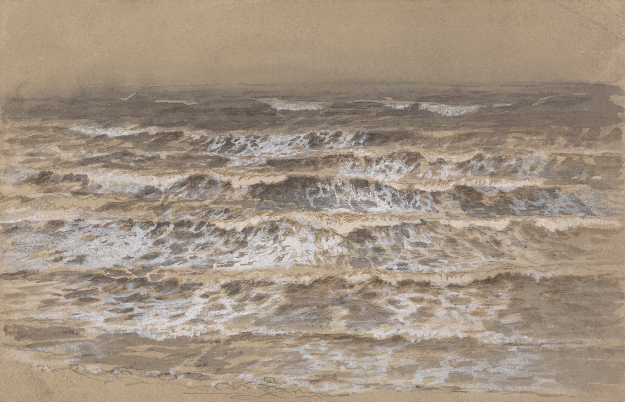 Dalgaların İncelenmesi by attributed to Samuel Palmer
