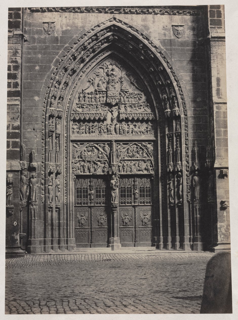 Giriş, St. Lorenz Katedrali, Nürnberg by attributed to Schrag