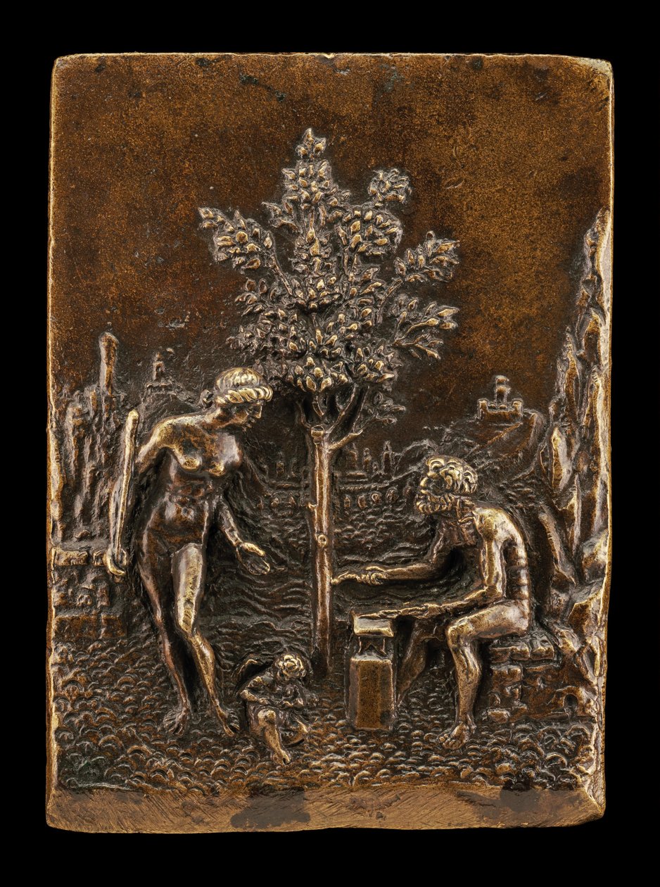 Venüs, Aşk Tanrısı ve Vulkan by called Riccio Andrea Briosco