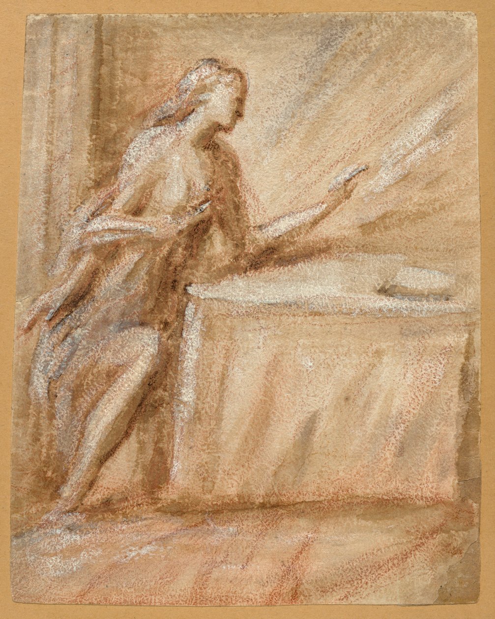 Bir Müjde için Bakire Çalışması by called Schiavone Andrea Meldolla