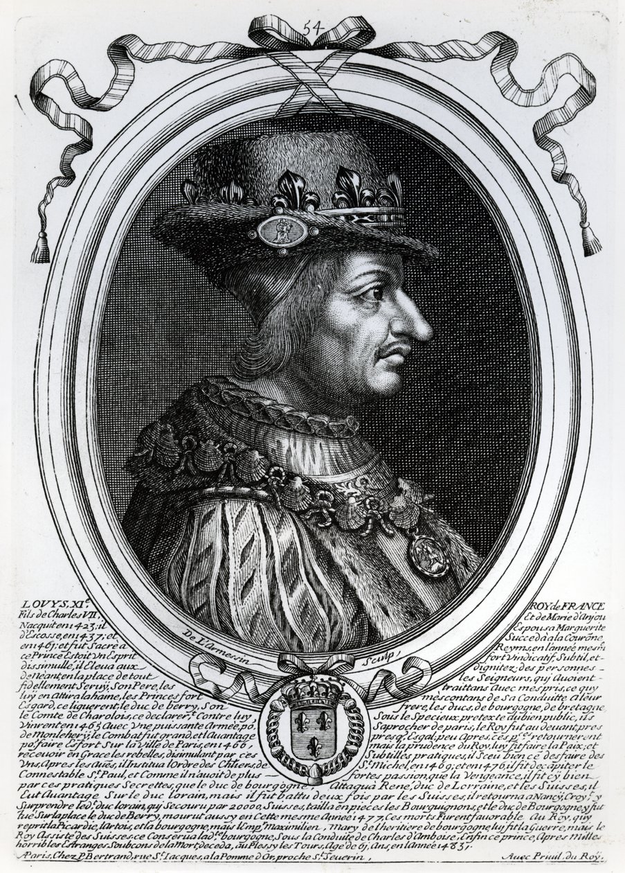 Louis XI (1423-83) Fransa Kralı, 
