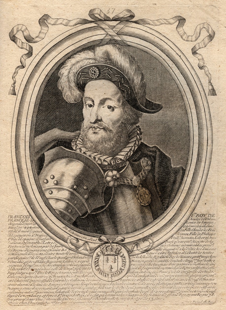 François I (1494-1547), Fransa Kralı - Francis I, Fransa Kralı - 