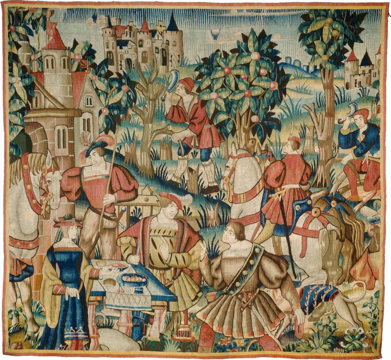 Avdan Dönüş by design and cartoon Flemish 16th Century, probably Tournai; woven in Tournai in an undetermined workshop