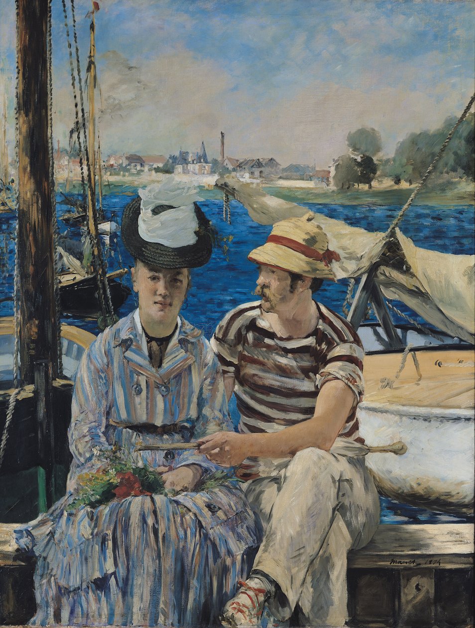 Argenteuil, 1874 by Édouard Manet
