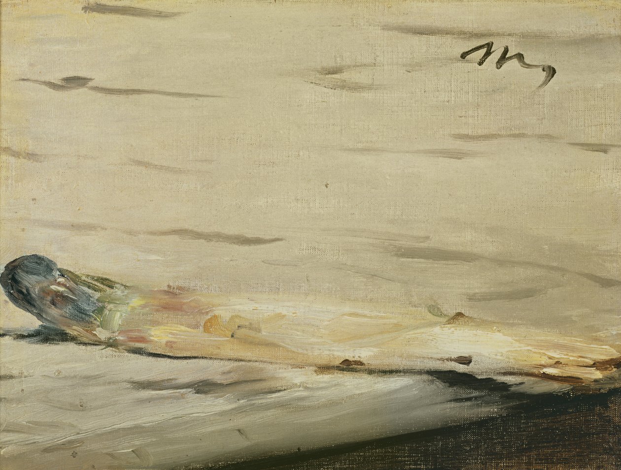 kuşkonmaz, 1880 by Édouard Manet