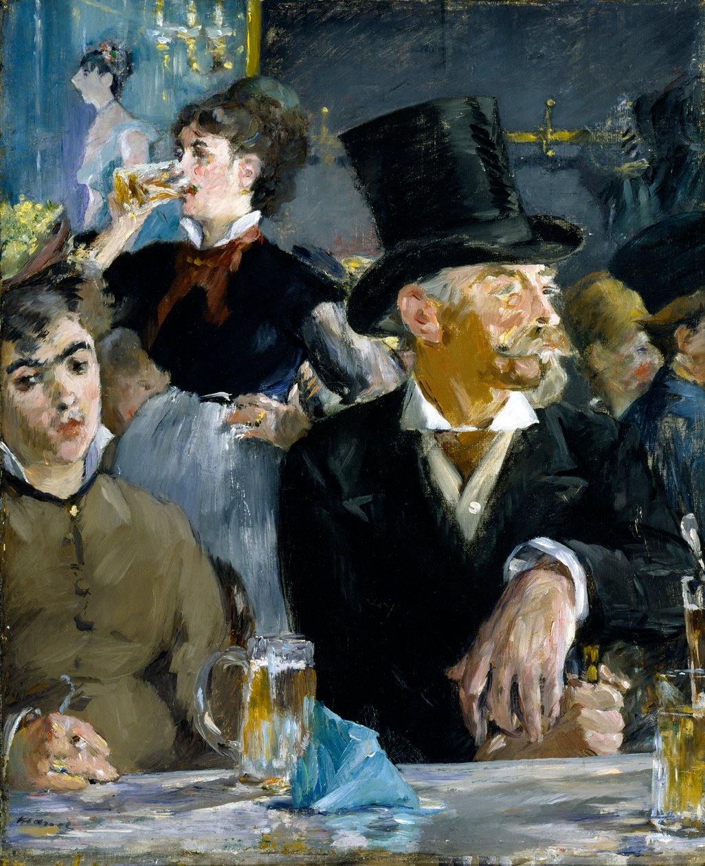 Kafede by Édouard Manet