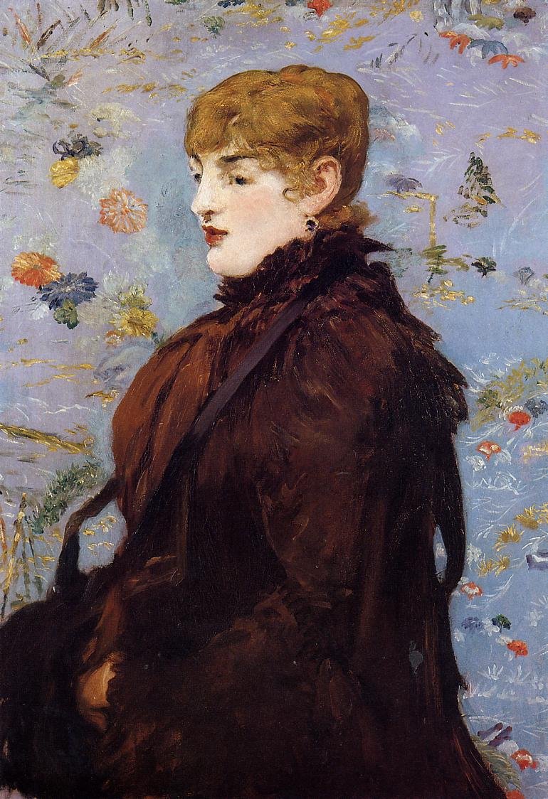 Sonbahar, Mery Laurent by Édouard Manet