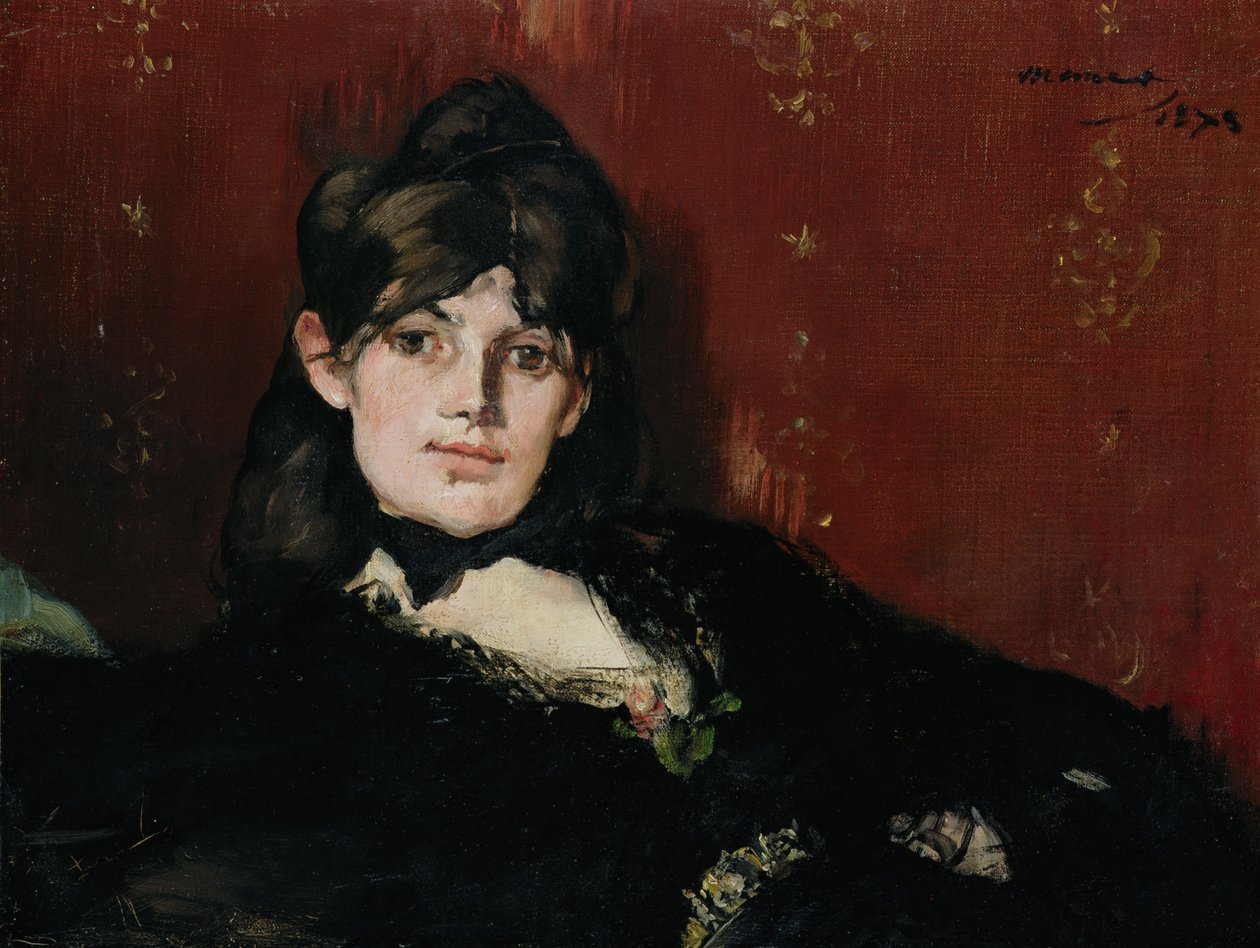 Berthe Morisot (1841-95) Yatan, 1873 by Édouard Manet