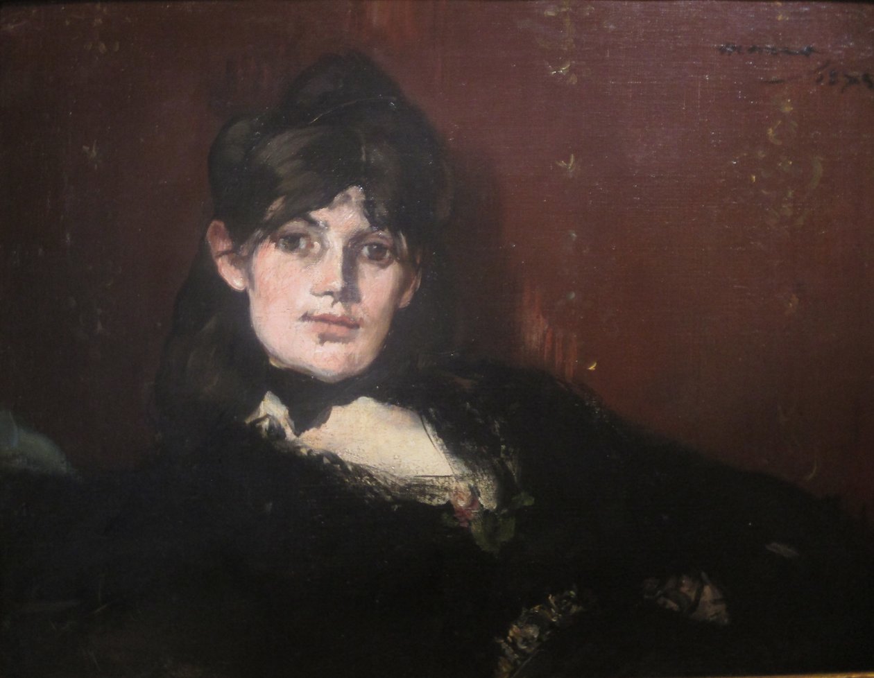 Berthe Morisot by Édouard Manet