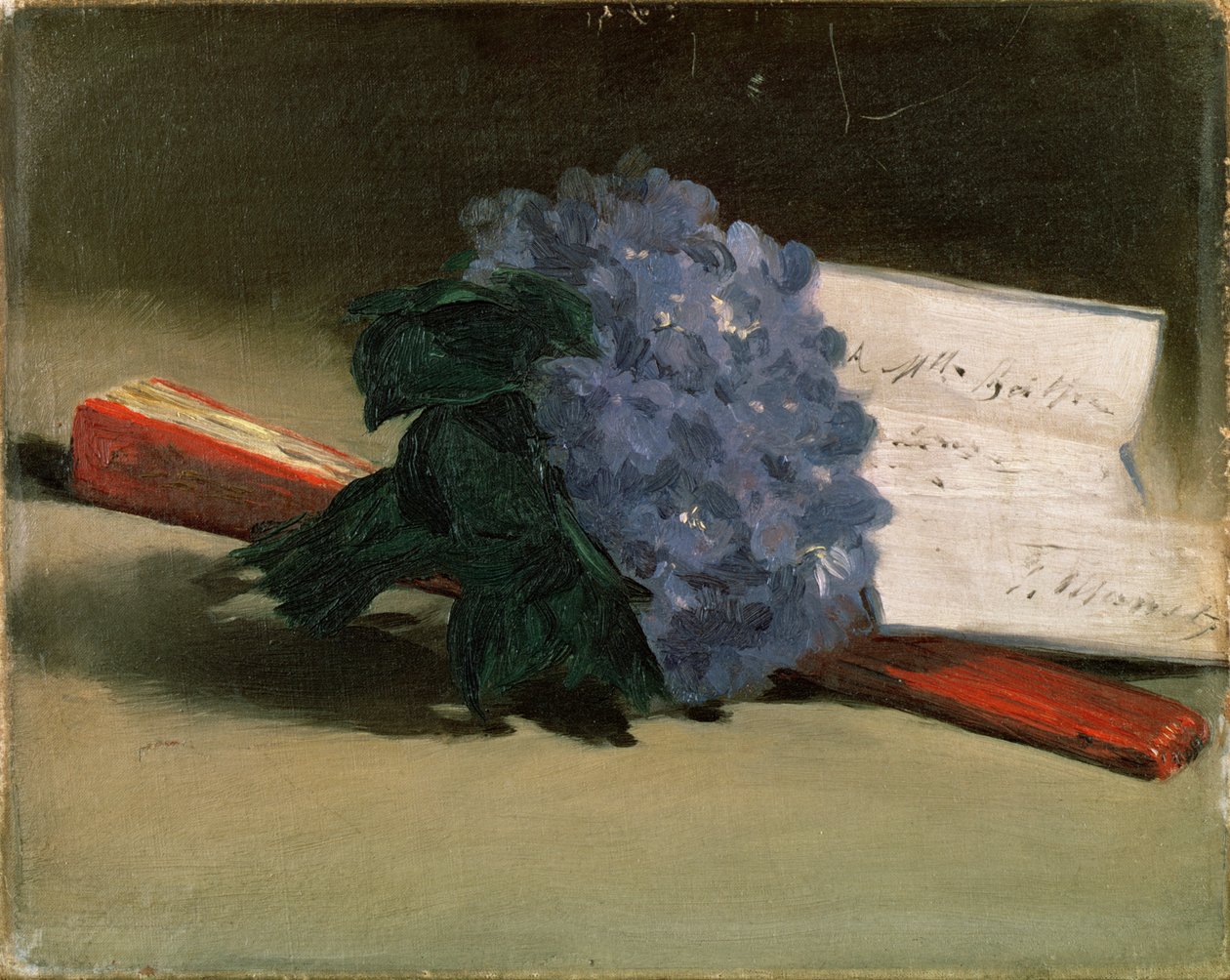 Menekşe Buketi, 1872 by Édouard Manet