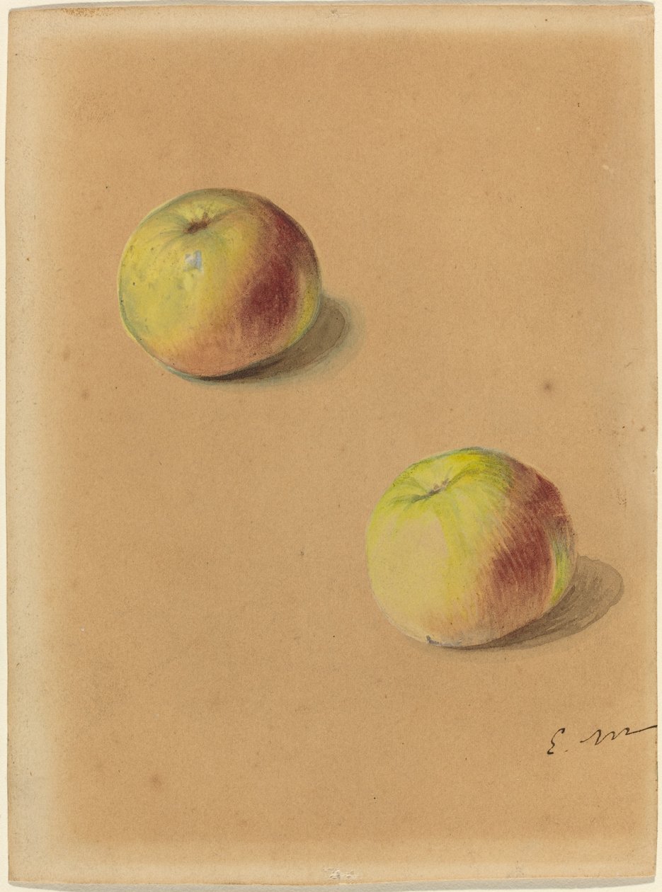İki elma by Édouard Manet