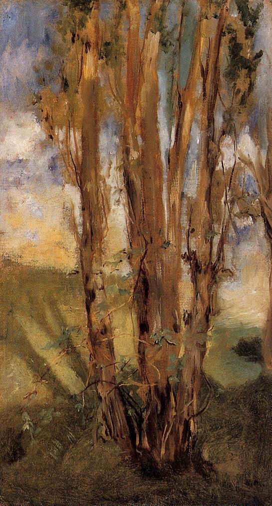 etüt darbres by Édouard Manet
