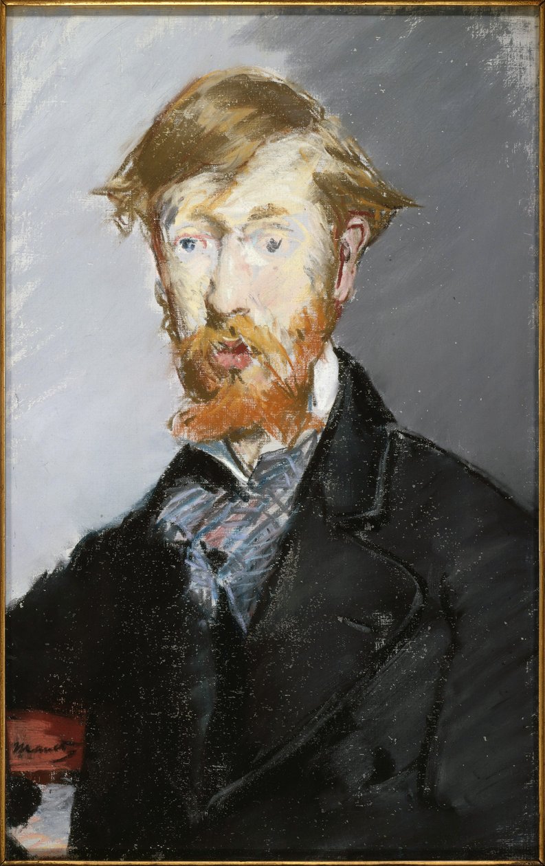 George Moore by Édouard Manet