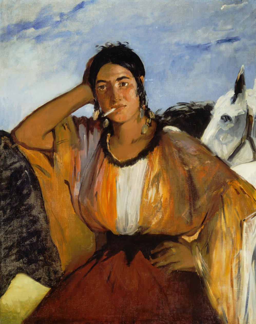 Sigara İçen Çingene by Édouard Manet