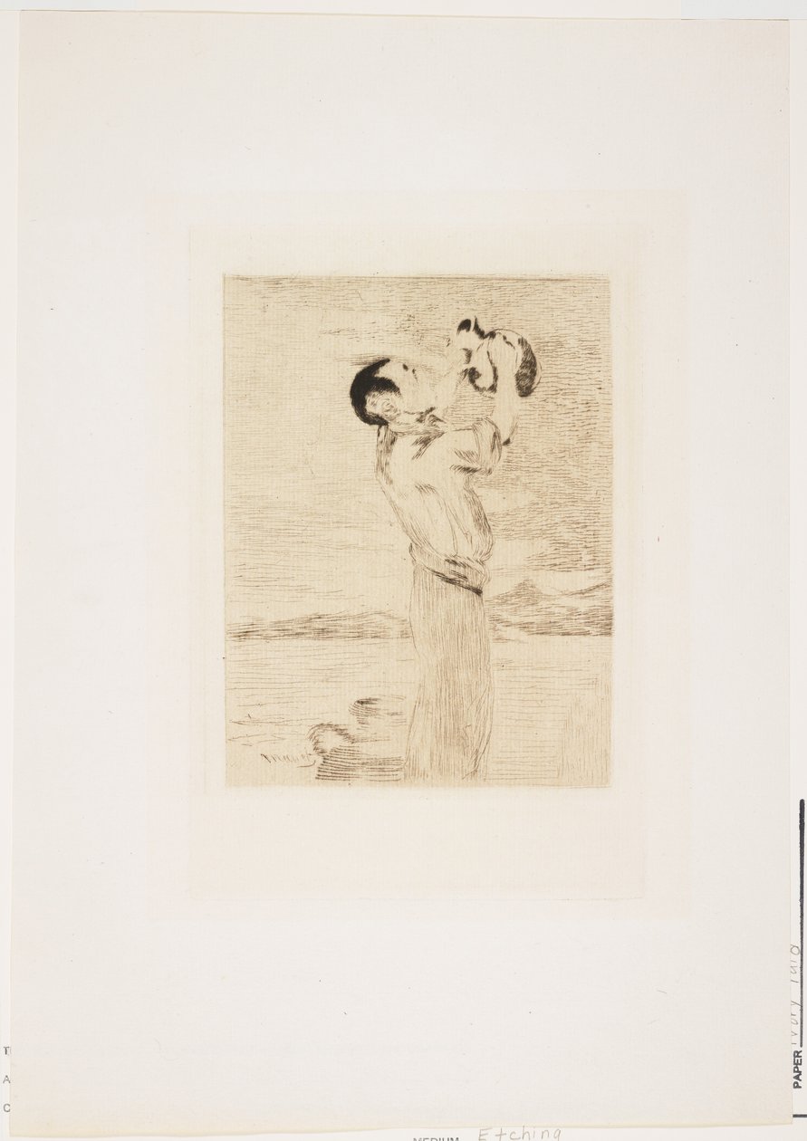 Su İçici, 1861 by Édouard Manet