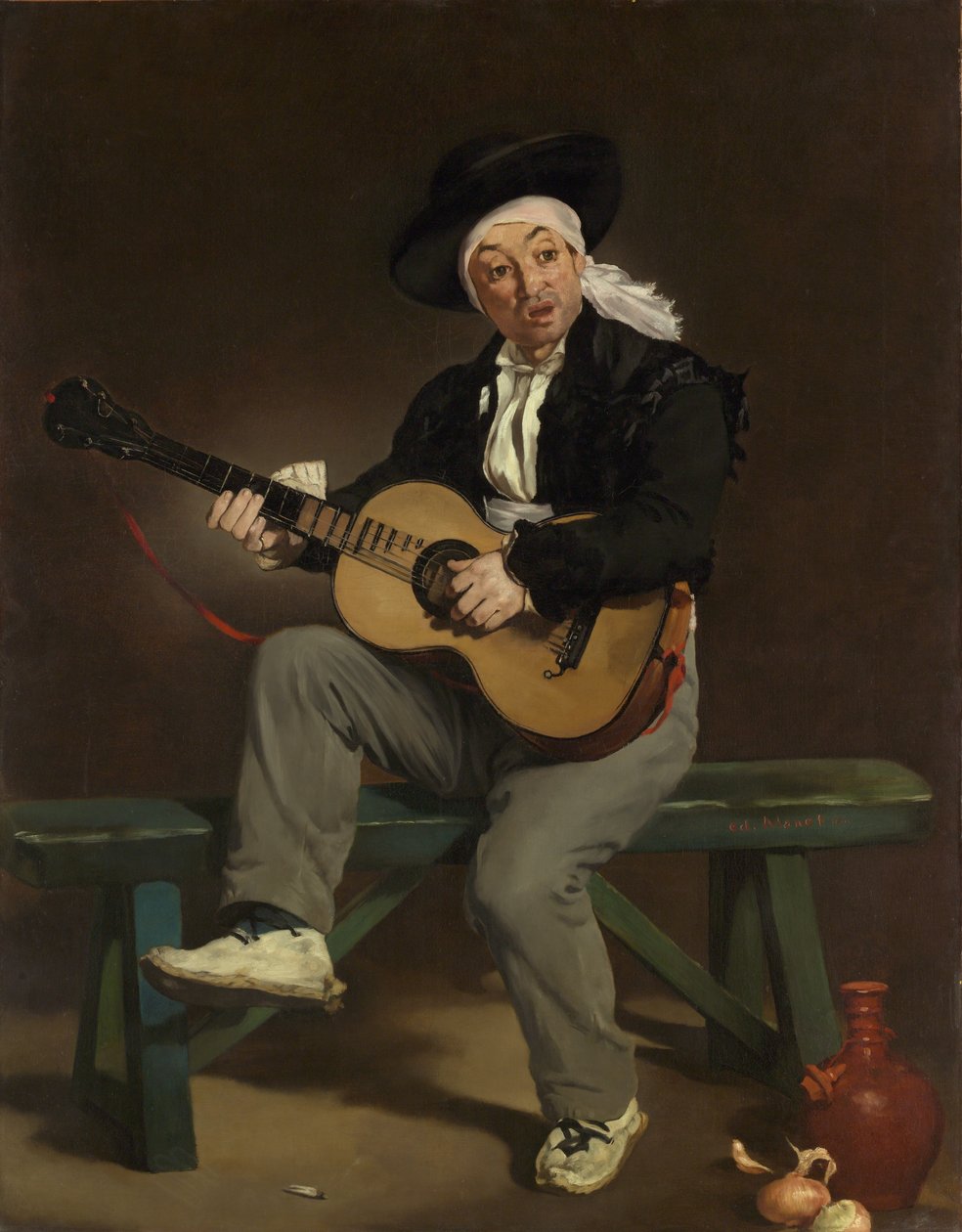 İspanyol şarkıcı by Édouard Manet