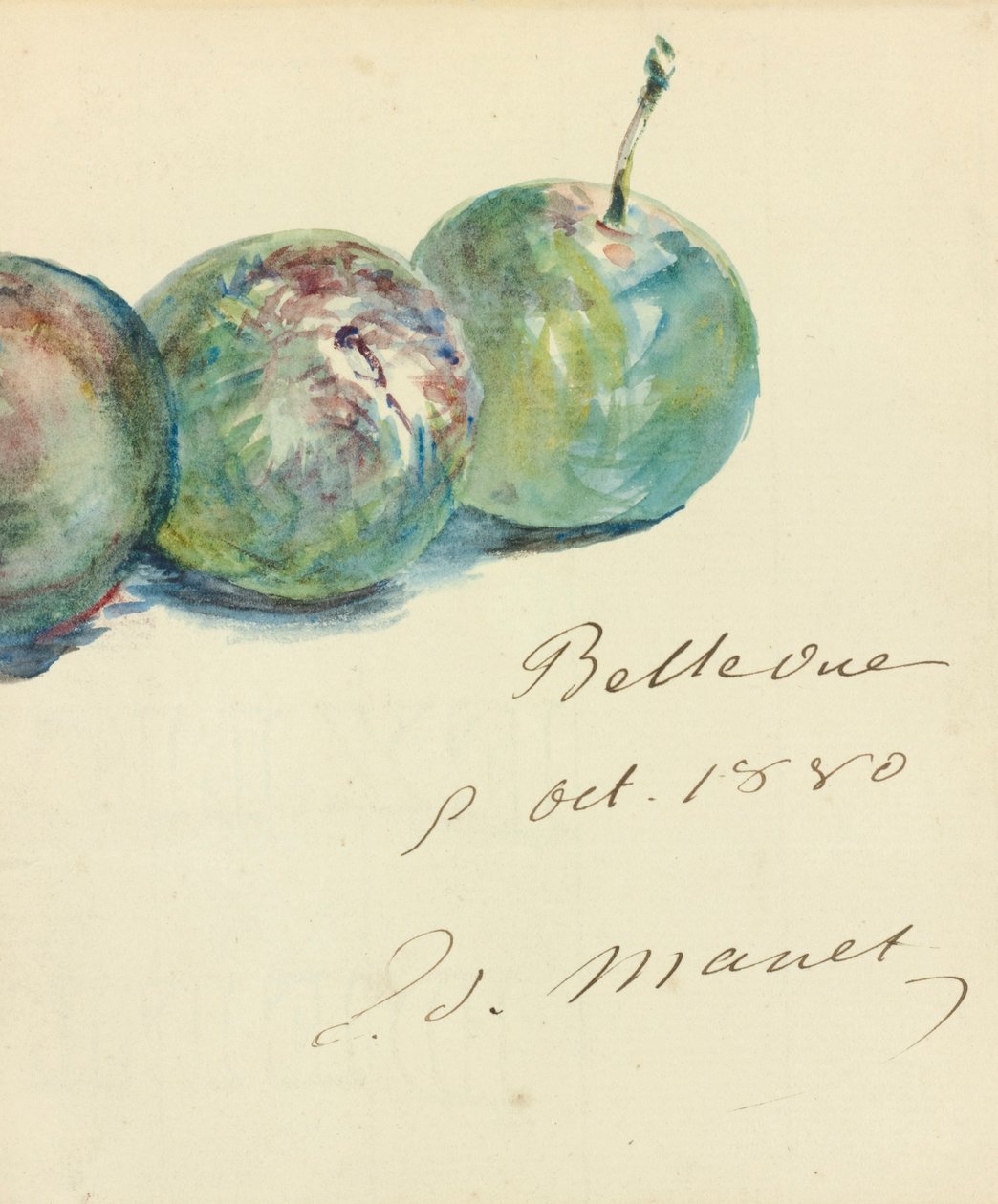 Mektup by Édouard Manet