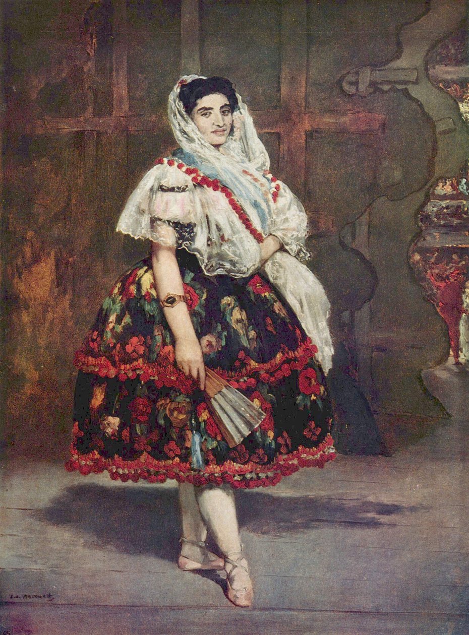 Valencia konumundan Lola by Édouard Manet