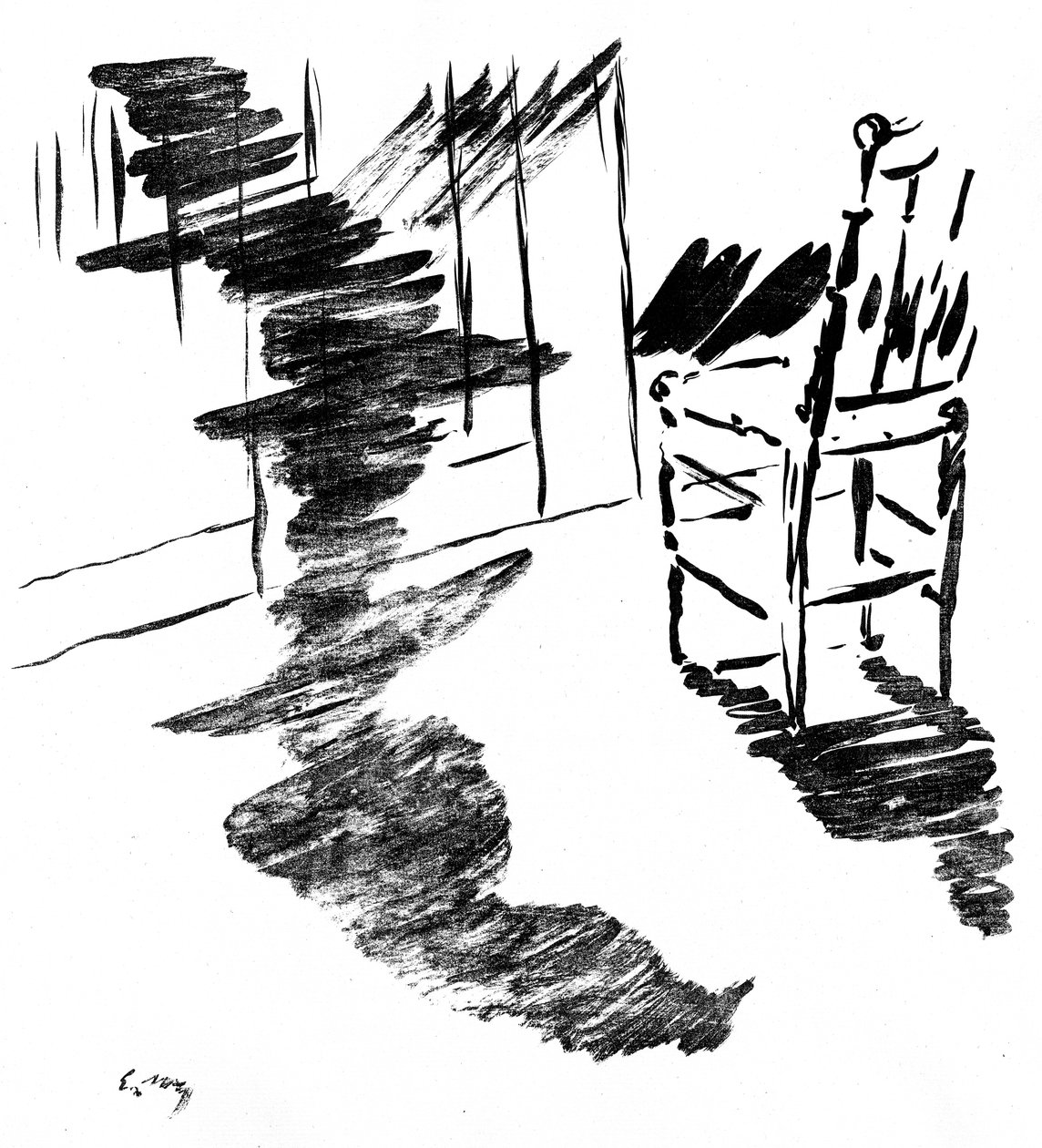 Manet, Plaka 4 by Édouard Manet