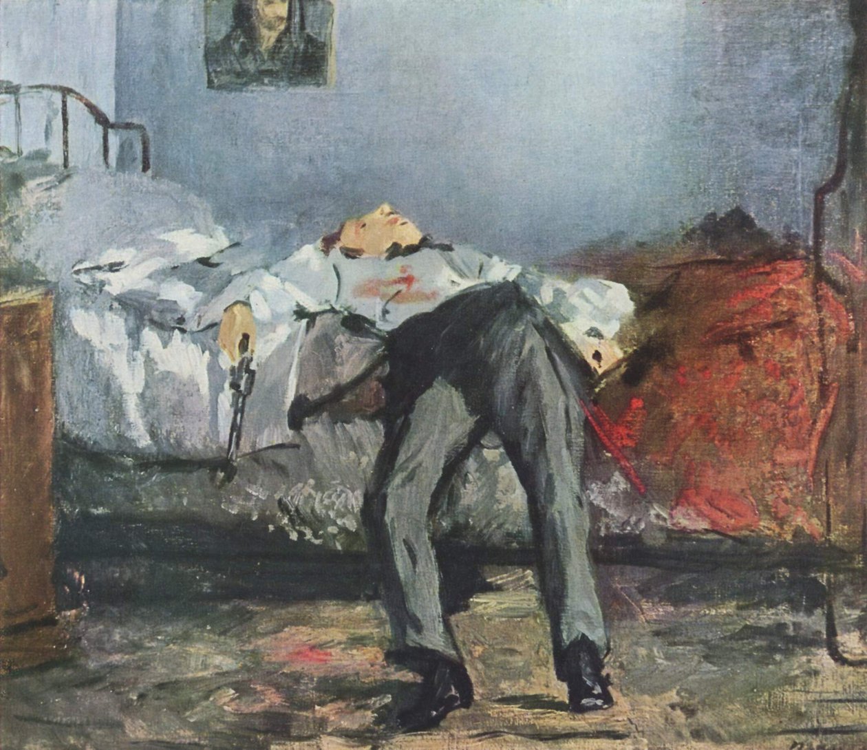 intihara meyilli by Édouard Manet