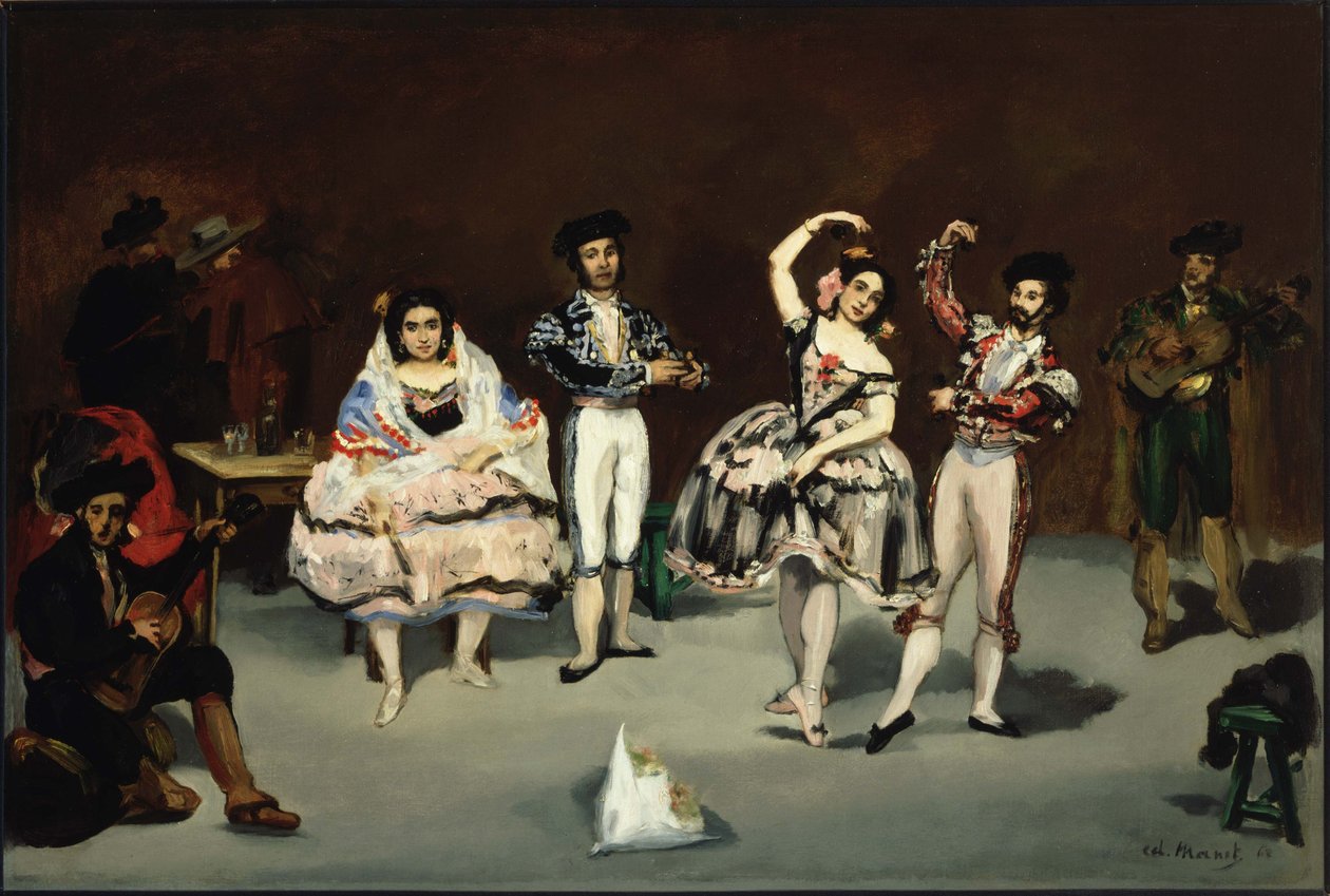 İspanyol Balesi by Édouard Manet