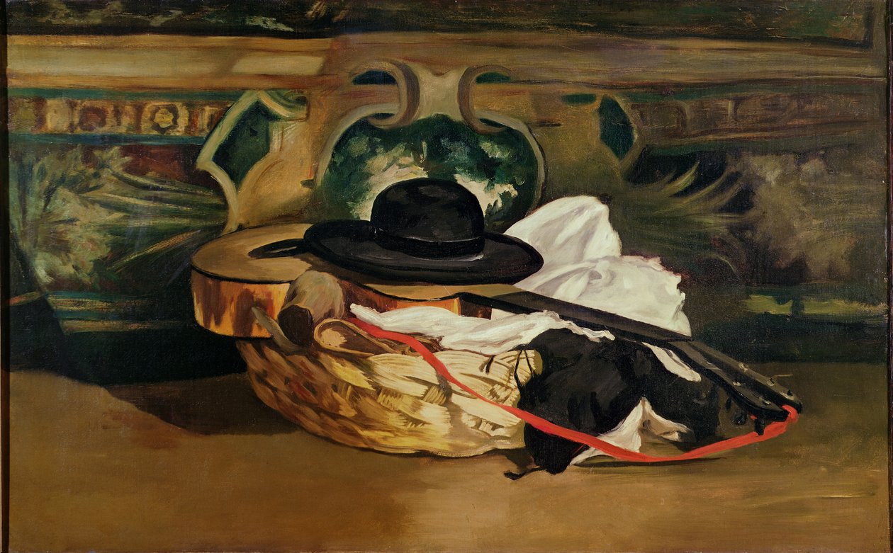 Natürmort: Gitar ve Sombrero, 1862 by Édouard Manet